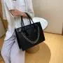 High Quality bolsas mujer Women Fashion Handbags Large Capacity Structured Bags PU Leather Chain Tote Handbag For Ladies Luxury
