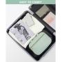LOVEVOOK Waterproof Travel PVC Cosmetic Bags Portable Hanging Hook Bath Wash Pouch Women Toiletry Organizer Storage Makeup Bag