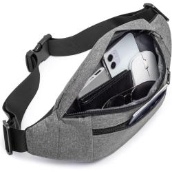Gelory Outdoor Travel Running Sports Waist Packs Mobile Cell Phone Pouch Waterproof Crossbody Fanny Pack With Adjustable Belt