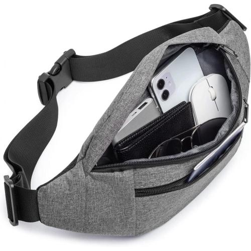 Gelory Outdoor Travel Running Sports Waist Packs Mobile Cell Phone Pouch Waterproof Crossbody Fanny Pack With Adjustable Belt