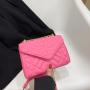 2023 New Pu Solid Women Fashion Handbags Sewing Thread Wholesale Women Handbags Metal Chain Designer Shoulder Bags For Women