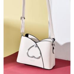 ZR693 Women's Bags New Fashion PU Leather Girl Lovely Small Square Bag Simple Zipper Shoulder Crossbody Phone Bag Female Party