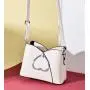 ZR693 Women's Bags New Fashion PU Leather Girl Lovely Small Square Bag Simple Zipper Shoulder Crossbody Phone Bag Female Party