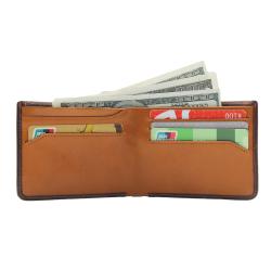 High quality top grain leather men wallet slim purse in classic big brand pebble pattern