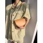 Custom 2023 Fashion Women Luxury Solid Handbag Novelty Quality Genuine Leather Small Ladies Crossbody Bag Handbags