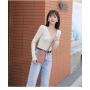 ZF070 Female Crossbody Mobile Phone Bag New Fashion Wallet Mini Niche Thin PU Leather Shoulder Bag