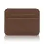 Custom Logo Soft  Leather Credit Card Wallet Slim
