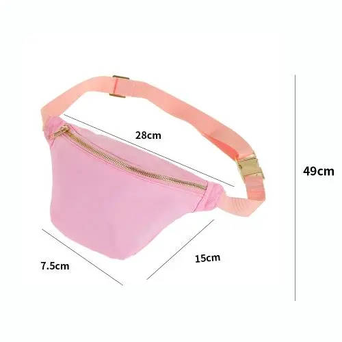 Hot Sale Women Crossbody Custom Sling Bag Unisex Outdoor Running Waterproof Pack Waist Nylon Men's Chest Bags