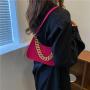 New style cheap low price shoulder bag ladies beautiful chunky chain  purses handbag for girls