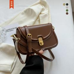 New Trendy Bolsos De Mujer PU Leather Messenger Bag Crossbody Bags Ladies Sling Bags For Women