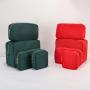 Keymay Wholesale High Quality Nylon Zipper Waterproof Custom Designer  Ladies Christmas Small Makeup Cosmetic Bag