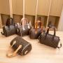 New Fashion Trendy Print Handbags Luxury Pu Leather Crossbody Bag Boston Pillow Bag Shoulder Bags for Women