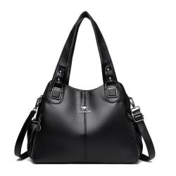 High Quality Leather Handbag Casual Crossbody Bags for Women 2024 New Large Capacity Shoulder Bags Ladies Travel Tote Bag
