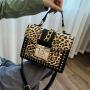 Fashion Luxury Women Messenger Bags Purse Crossbody Leopard Shoulder Leopard Hand Leopard Print Bag