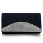 Shiny Pleated Crossbody Shoulder Handbag Clutch Evening Bag Handmade Rhinestone Evening Bags For Party