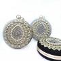 Wholesale rhinestone round clutch bag pearl purse women handbags banquet party evening bags for ladies