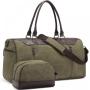 2022 LOVEVOOK new arrival Canvas Overnight Weekender Bag with Shoe Compartment Gym Tote Carry on Hand Bags men Duffel Travel Bag