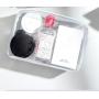 KBW791  New Designer Transparent Cosmetic Bag Fashion Travel Wash Handbag Waterproof Pouch Makeup Storage Bag Customized