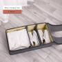 SN004 New Fashion 6 Space Storage Shoe Box Waterproof Zipper Portable Storage Shoe Bag for Travel Organizer Shoe Set Bag