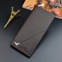 Wholesale Fashion Hot selling Men's Short PU leather Money Card Holder case Business Leisure men wallet 2021