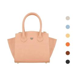 Guangzhou Wholesale Brand Soft Vegan Leather Pink Womens Hand Bags Custom Logo Bulk Buy Classy Elegant Female Ladies Handbags