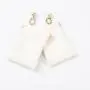 Custom Emboss Logo Magnet Small Pu Leather Gift Jewelry Earphone Data Line Storage Bag Pouch