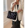 2024 New Arrival Bags Brand Golden Chain PU Leather Shoulder Bags Ladies Trendy Fashion Wome's Handbags