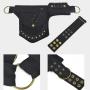 ZWY151 New Vintage Cotton Waist Bag Anti Theft Multi Pocket Practical Fanny Pack Outdoor Sports Camping Belt Hiking Tool Pocket