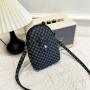 Flower material mobile phone bag 2024 pu leather women's bag wholesale fashion casual crossbody shoulder bag female