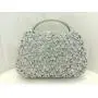 Rhinestone Metal Mesh Clutches Wedding Purse Party Luxury Evening Crystal Party Stone evening bags clutch 2024 luxury