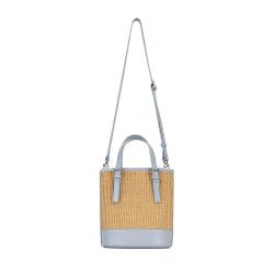 Wholesale Ladies Cross Body Bags Trendy Straw Material Women Handbags Custom Bags