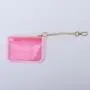 Spot Goods No MOQ Portable Cute Waterproof antifouling PVC Card Bag Coin Purses Zipper Transparent Wallet