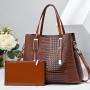 2024 New Designer Ladies Shoulder Bag Women Handbags Crocodile Fashion Luxury Handbags Shoulder Bag For Women