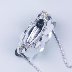 Custom bling New Design High-End Metal Tassel Bag Shiny Sequins Evening Bag Rhinestone Ring Handle Handbag For Women