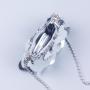 Custom bling New Design High-End Metal Tassel Bag Shiny Sequins Evening Bag Rhinestone Ring Handle Handbag For Women