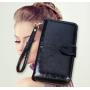 KBW246 New ladies wallet oil wax leather retro long wallet large capacity clutch bag multifunctional phone bag