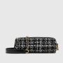 Manufactory 2024 Fashion Women High Quality Luxury Tweed Chain Bags Design Cross-Body Bag For Women Customize Brands Barrel Bag