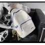 HR035 Latest Fashionable Female High School Student Backpack Nylon Ins Lightweight Casual Bag Recycle Daily Young People Bag