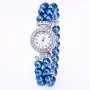 2022 Fashion Leather Woman Wrist Watch Band Quartz Wristwatch Luxury Gold Watch Creative Ladies Quartz digital watches For Women