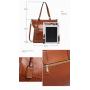 Fashion Reusable Custom Logo Large Luxury Tote Bags For Women PU Leather Waterproof Shopping Ladies Tote Bag
