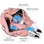 source manufacturer custom women gym sport duffle bag carry on tote overnight travel weekend bag with shoe compartment