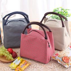Portable Waterproof Lunch Bag Thickness Insulated Lunch Box Bag Large Capacity Zipper Picnic Handbag Women Men Kid Lonchera Sac