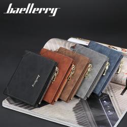 Zipper Men Card Holder Wallet Fashion Luxury Mens Bags Dermis Cartera De Hombre