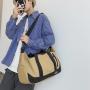 ZF263 New Travel Bag Oxford Sports Fitness Crossbody Bag Short Trip Shoulder Bag PU Waterproof Wear-resistant