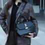 2024 Top selling women's handbag quality crocodile leather single shoulder bag for ladies fashion designer female bag  27cm