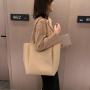 Hot Sale Woman Soft PU Leather Tote Bags Handbag Lady Autumn & Winter Fashion Large Capacity Useful Shoulder Bag
