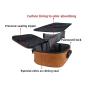 PU leather carbon fiber line smell proof duffel bag case pouch container for accessories grinder storage
