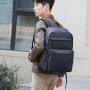 Custom backpack large capacity portable portable decorative zipper niche design plus logo