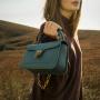 2022 Fashion Vintage British Style Messenger Bag Women Shoulder Summer Handbags Chain Small Square Bag Ladies Crossbody Bag