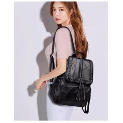 2024 New Leisure Women's Shoulder Bag with Tassels Fashion Versatile Women's Bag